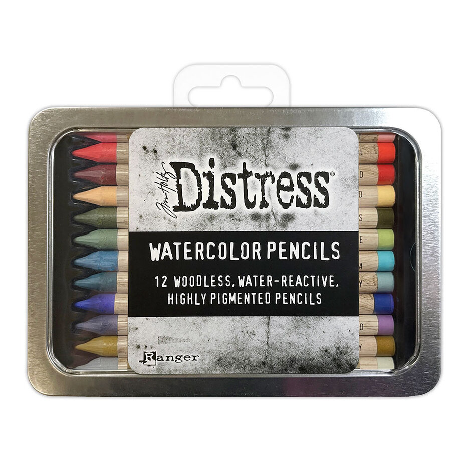 Tim Holtz Distress Watercolor Pencils 12/Pkg - Kit #6
