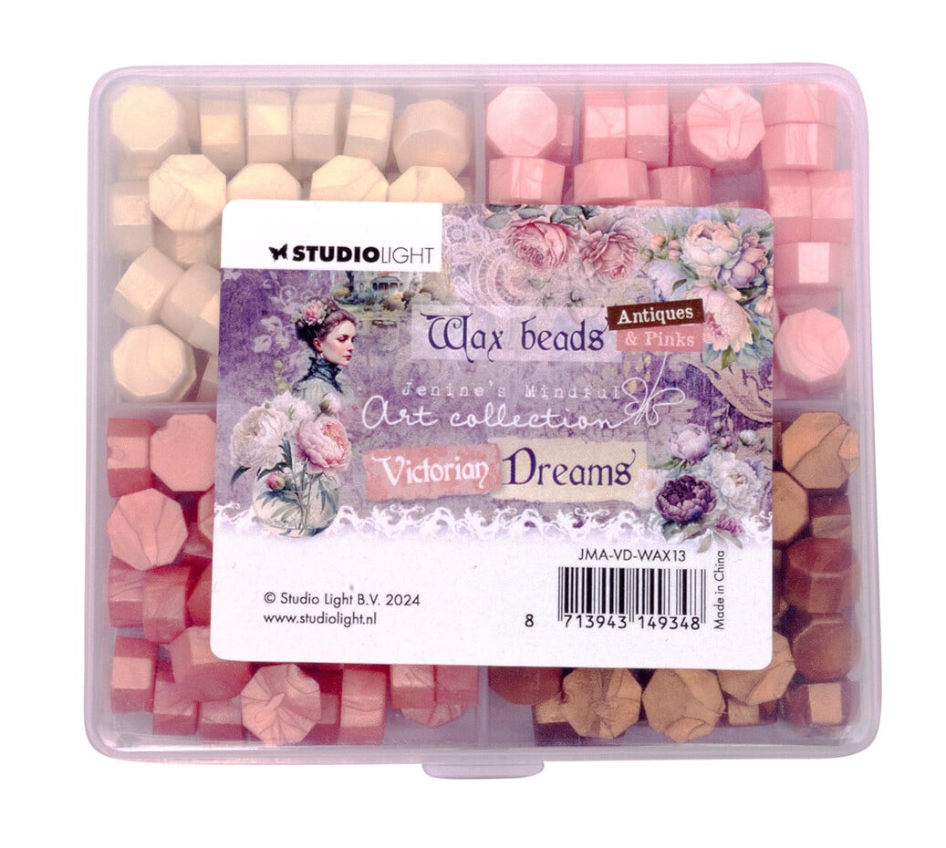 Studio Light Wax Beads - 4 colors Pink Victorian Dreams nr. 13