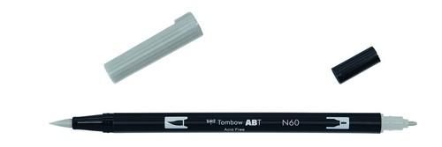 Tombow Dual Brush Marker - N60 Cool Grey 6