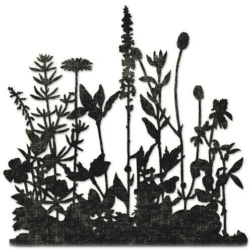 Sizzix Thinlits Dies By Tim Holtz 1/Pkg - Flower Field