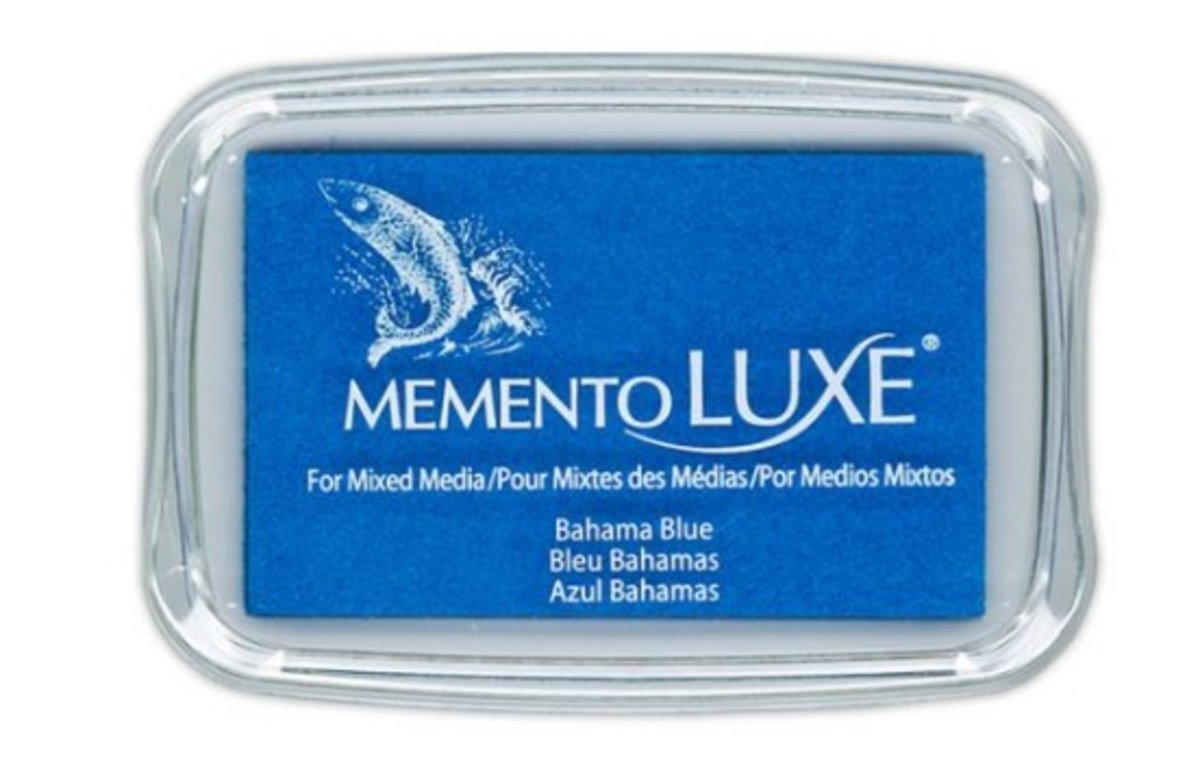 Memento Luxe Ink Pad - Bahama Blue