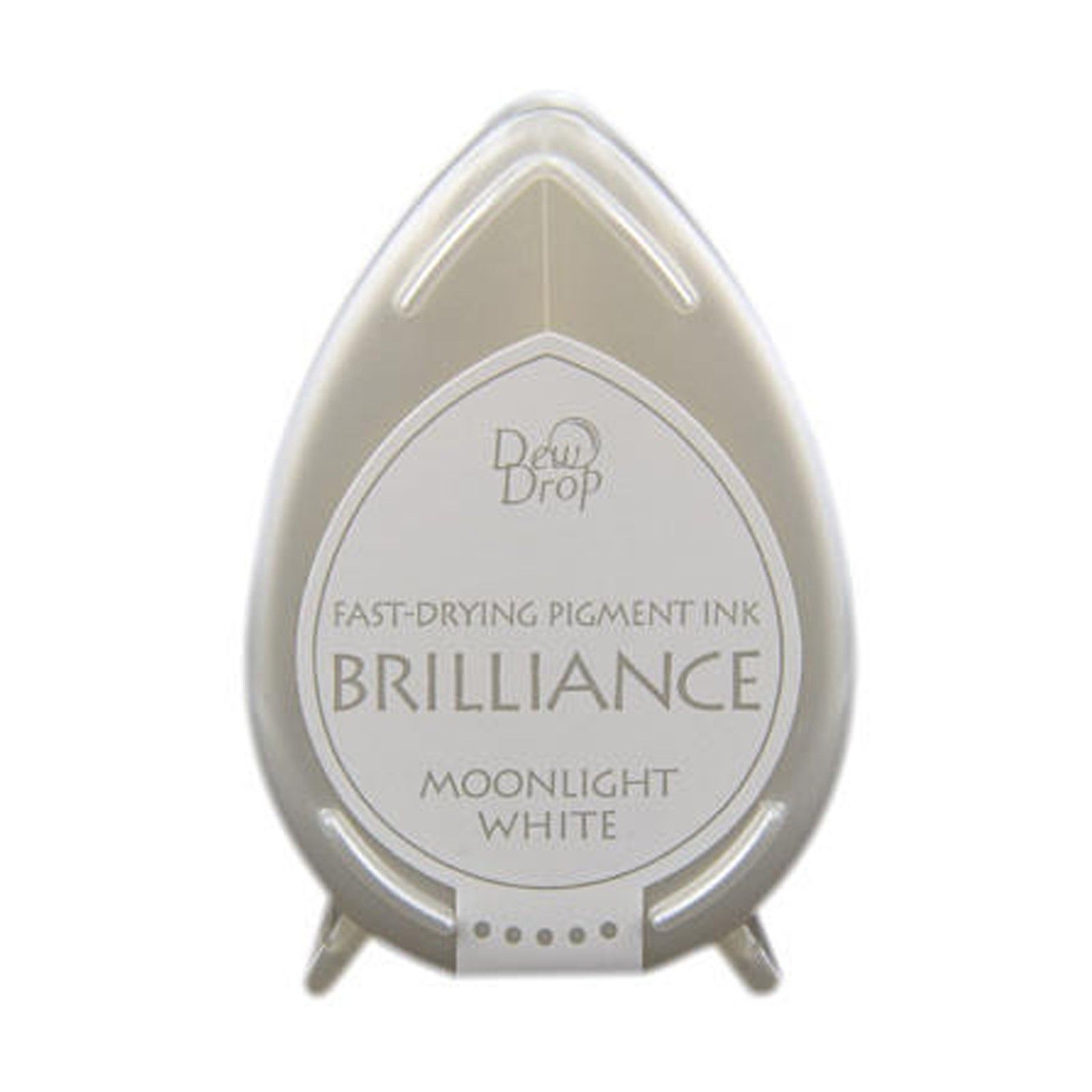 Brilliance Dew Drop Pigment Ink Pad - Moonlight White