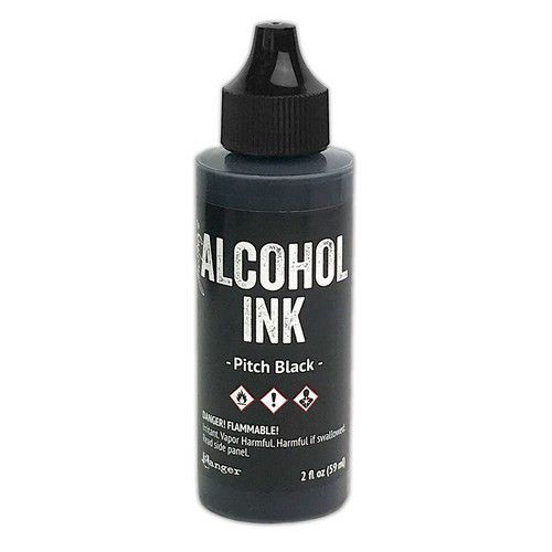 Tim Holtz Alcohol Ink 59ml - Pitch Black