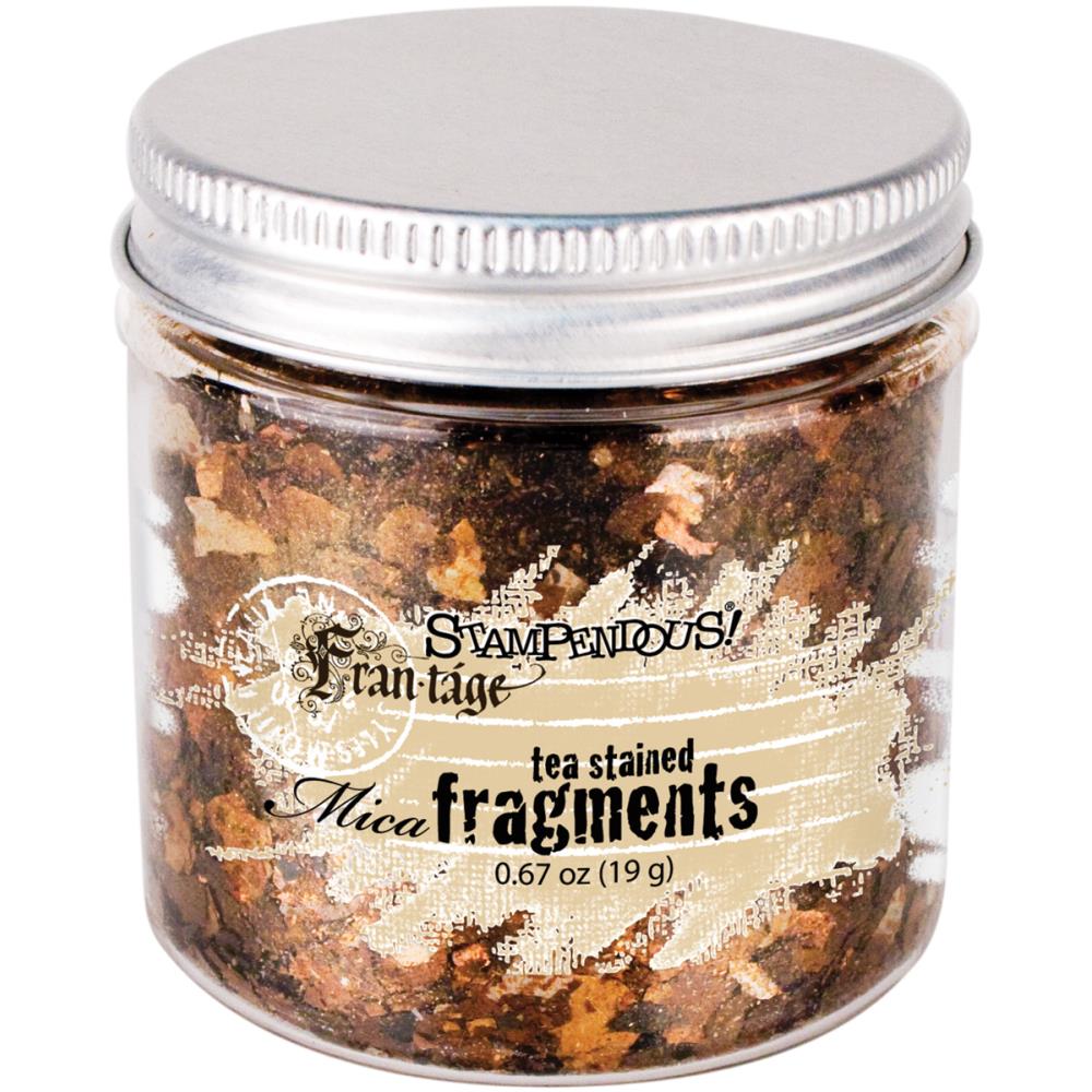 Stampendous Frantage Mica Fragments .67oz - Tea Stained