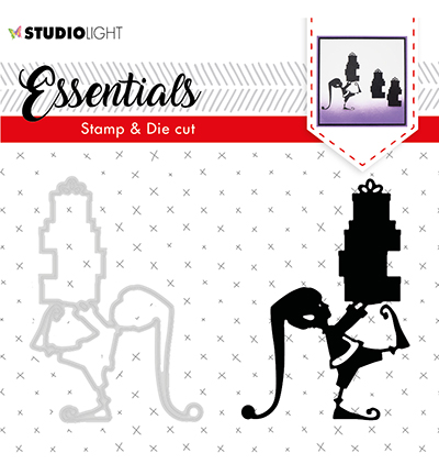 Studio Light Stamp & Die Cut A6 Essentials - Christmas Silhouettes nr. 34