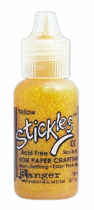 Stickles Glitter Glue 15ml - Yellow