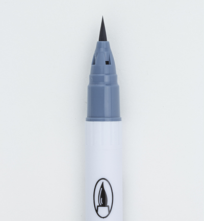 Kuretake ZIG Clean Color Real Brush Marker - 092 Blue Gray