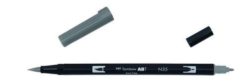Tombow Dual Brush Marker - N35 Cool Grey 12