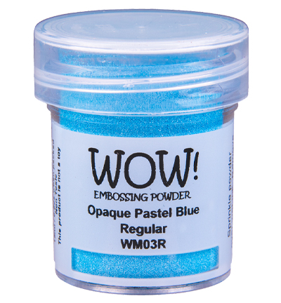 WOW! Embossing Powder 15ml - WM03R Opaque Pastel Blue