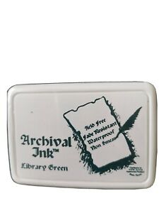 Ranger Archival Ink Pad Original - Library Green