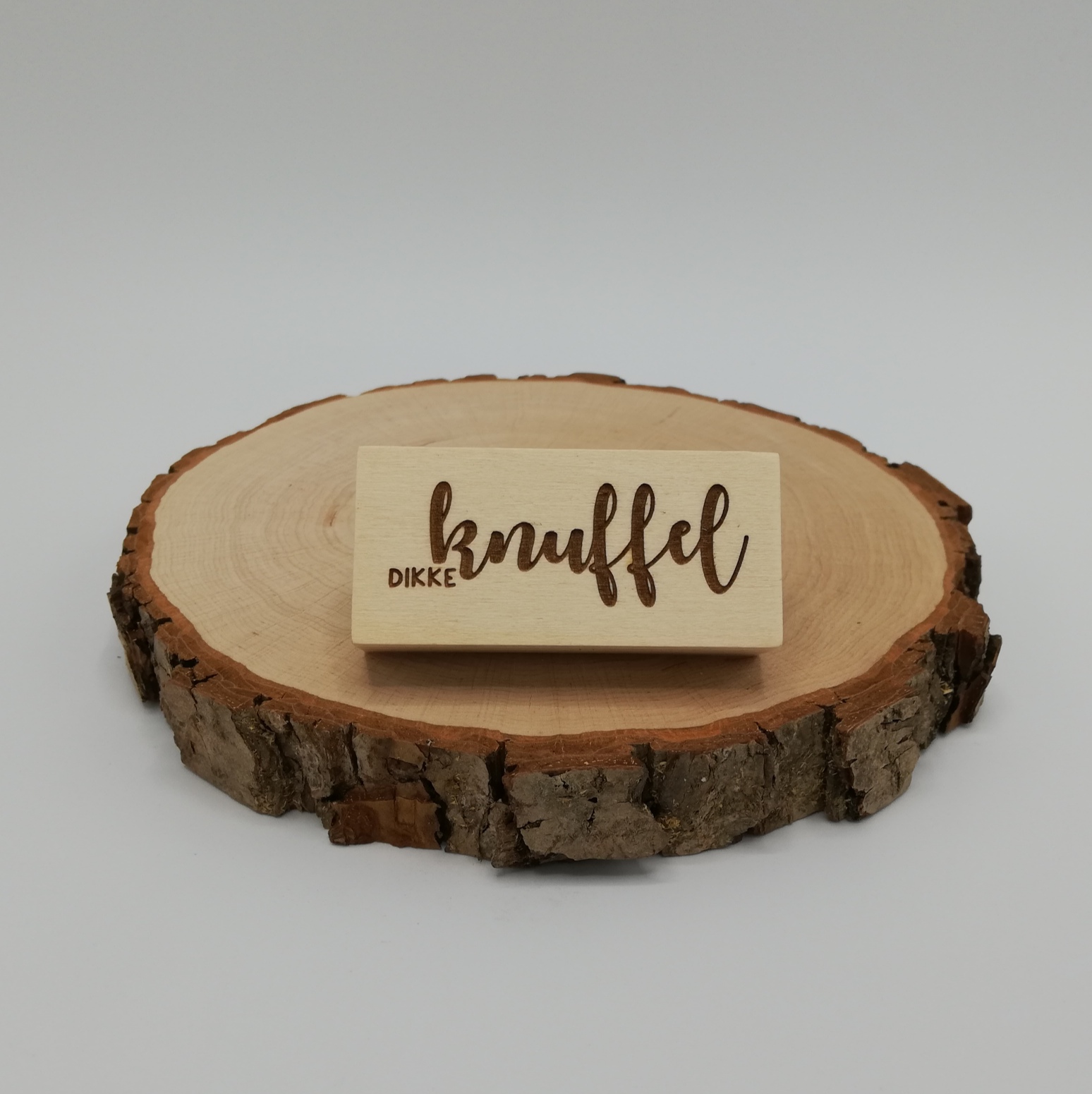 a Lut of stamps Wood Stamp - aLos129 Dikke knuffel