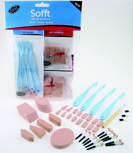 Pan Pastel Soft Tools - Combination Set 44 Tools