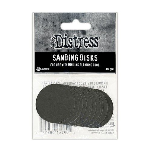Ranger Distress Sanding Disks 10/Pkg
