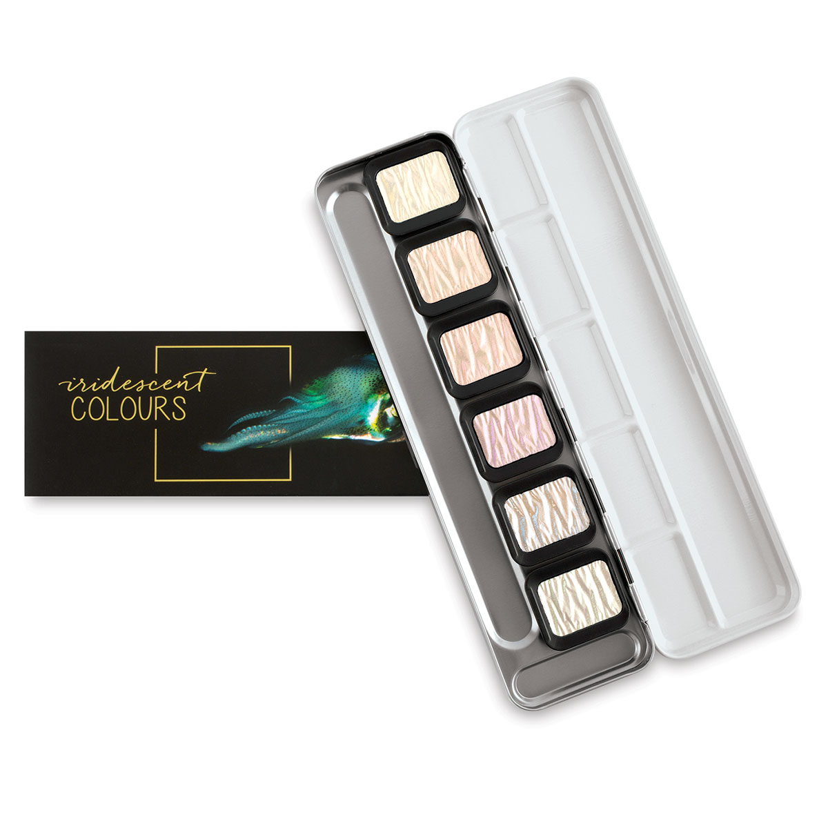 Finetec Parelmoer Aquarelverf 6/Pkg - Pixie Dust Iridescent