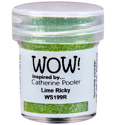 WOW! Embossing Powder 15ml By Catherine Pooler - WS199R Lime Rickey