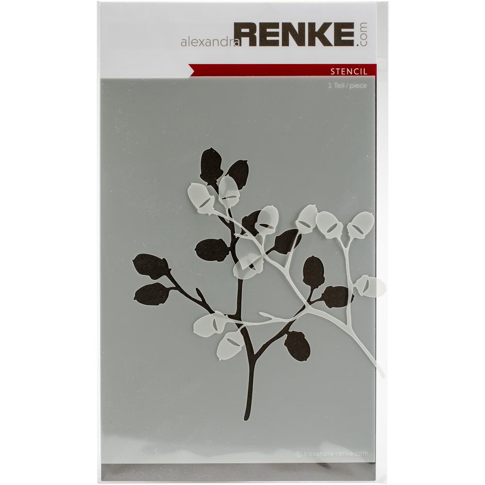 Alexandra Renke Stencil 4.8"X4.1" - Oak Branch