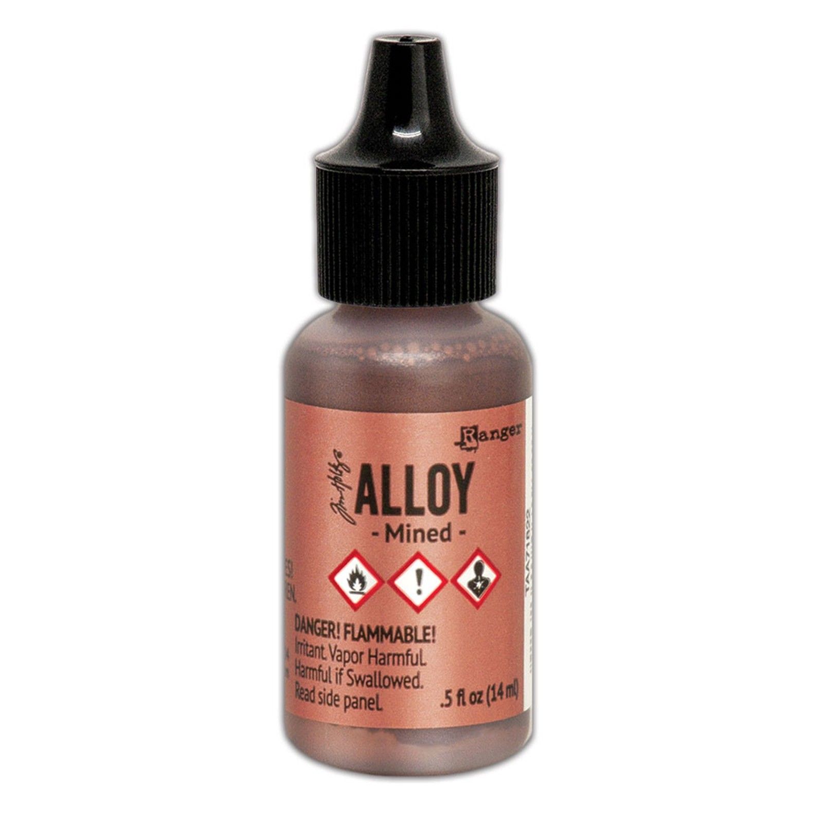Tim Holtz Alcohol Ink Alloy 15ml - Mined