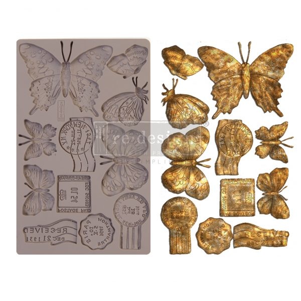 Prima Marketing Re-Design Mould 5"X8"X8mm - Butterfly In Flight