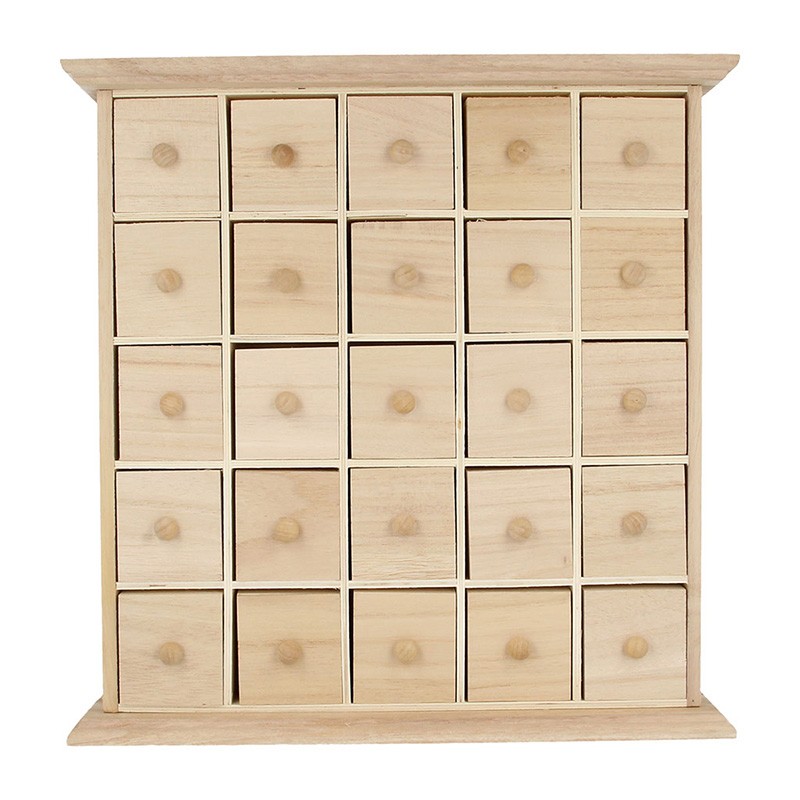 Artemio Wooden Chest With 25 Drawers