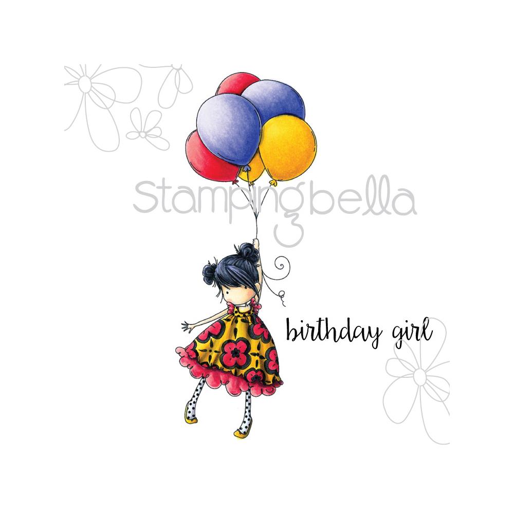 Stamping Bella Cling Stamps - Blossom Loves Balloons