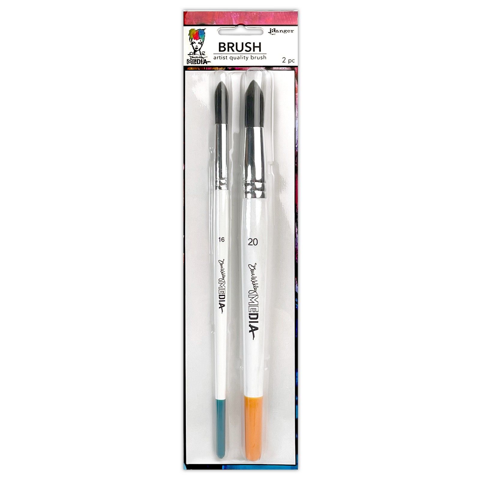 Ranger Dina Wakley Media Round Brush set