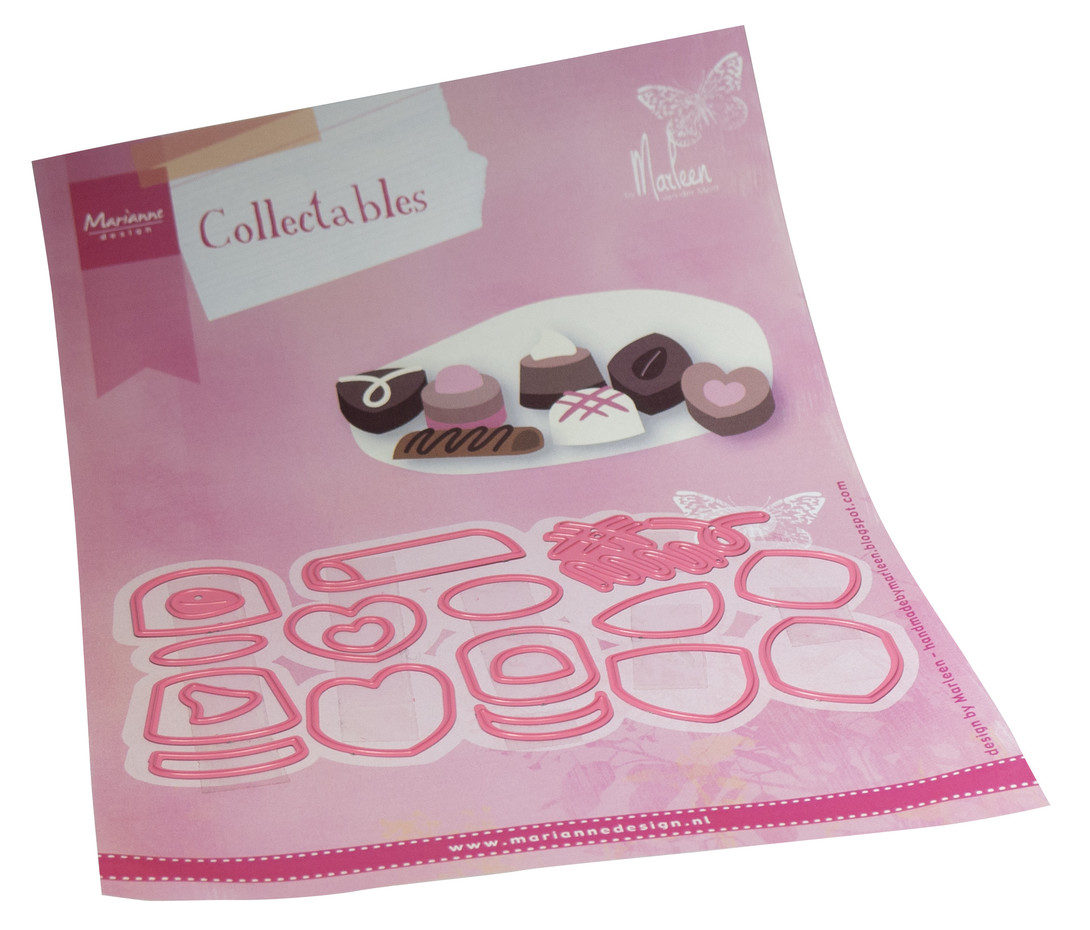 Marianne Design Collectables By Marleen - Chocolade