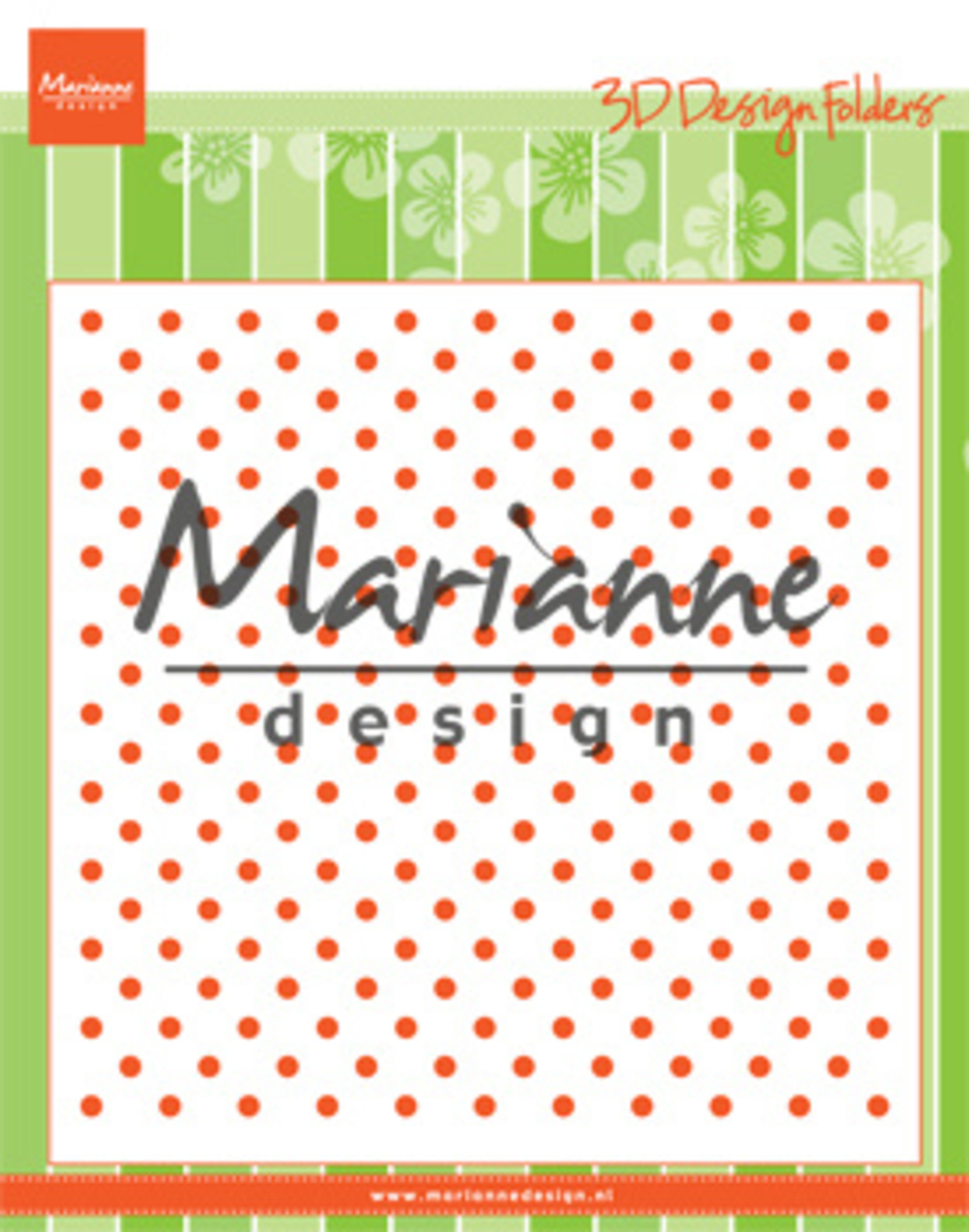 Marianne Design Embossing Folder - Polka Dots