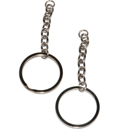 Key Ring & Chain Platinum