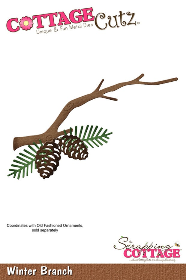 Scrapping Cottage Cutting Dies - CC-1256 Winter Branch