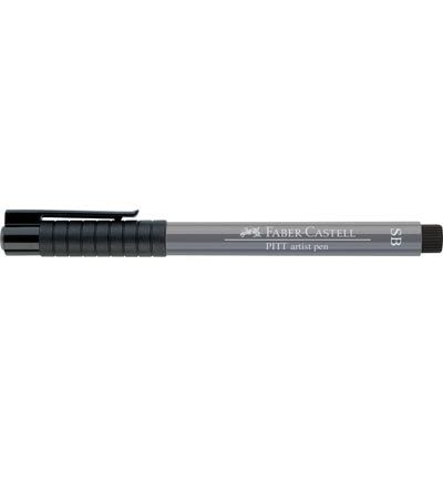 Faber-Castell Tekenstift Pitt Artist Pen Soft Brush - 233 Koud Grijs IV