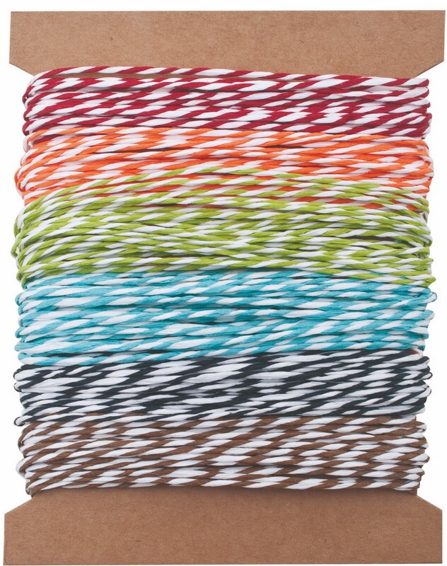 Tim Holtz Idea-Ology Paper String 30yd - Stripes