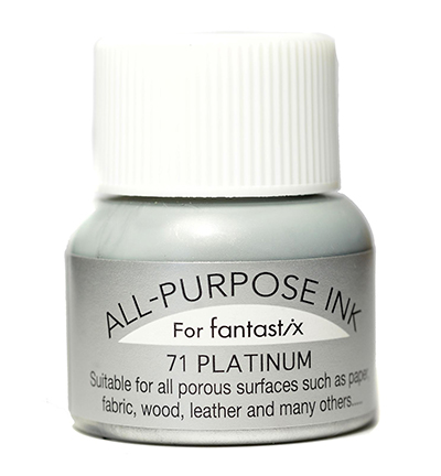 All Purpose Metallic Ink 15ml - Platinum