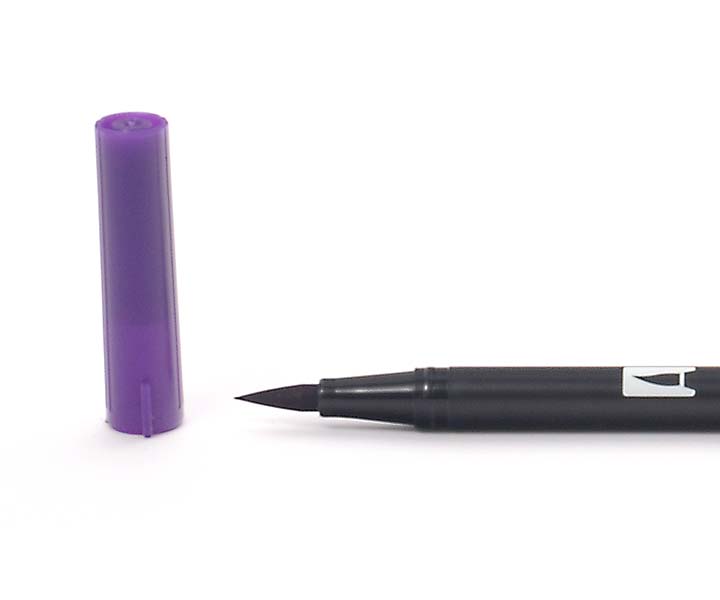 Tombow Dual Brush Pen - 636 Imperial Purple - Kaiserviolett