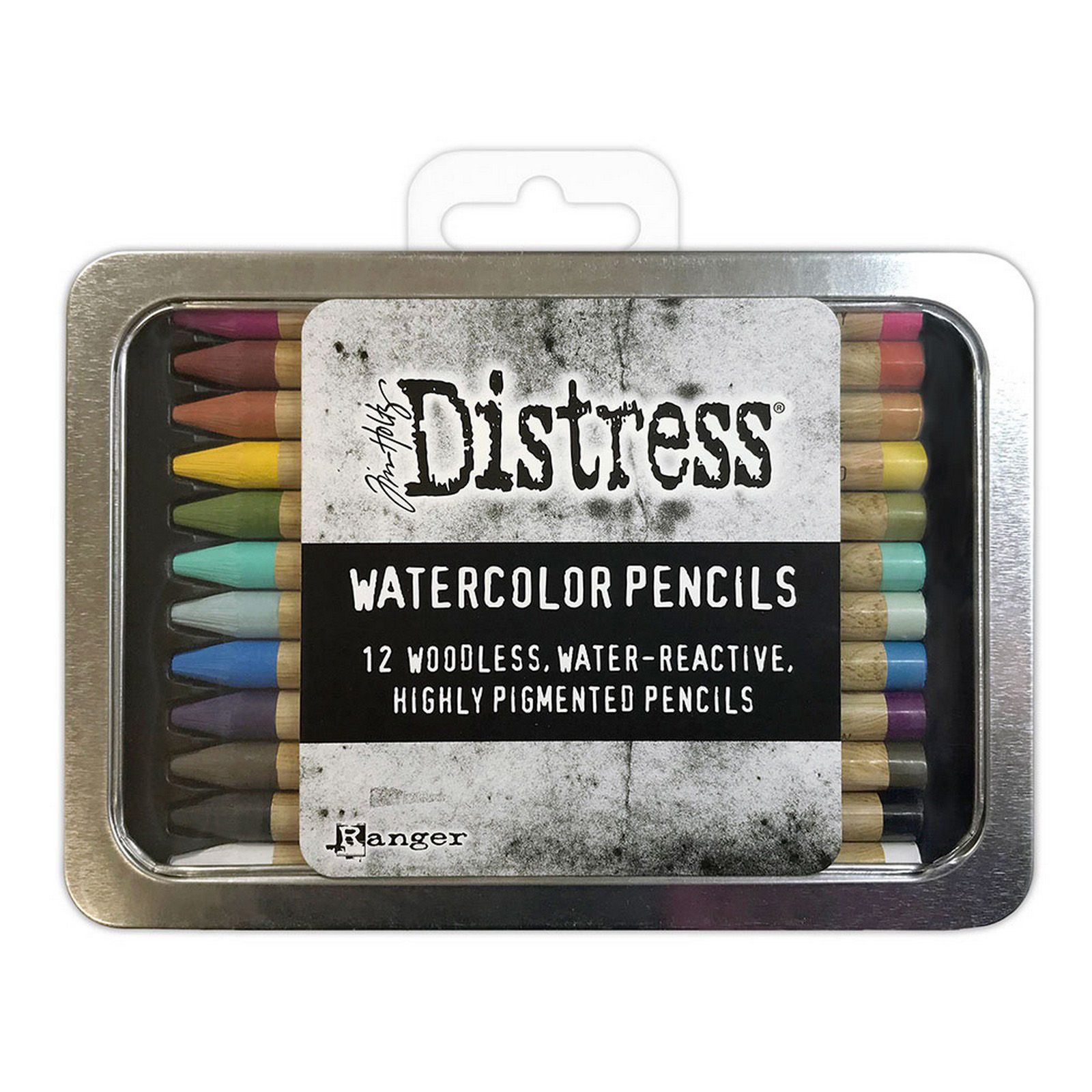 Tim Holtz Distress Watercolor Pencils 12/Pkg - Kit #1