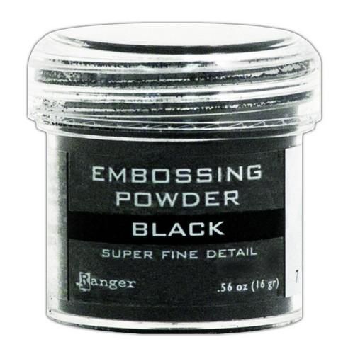 Ranger Embossing Powder - Super Fine Black