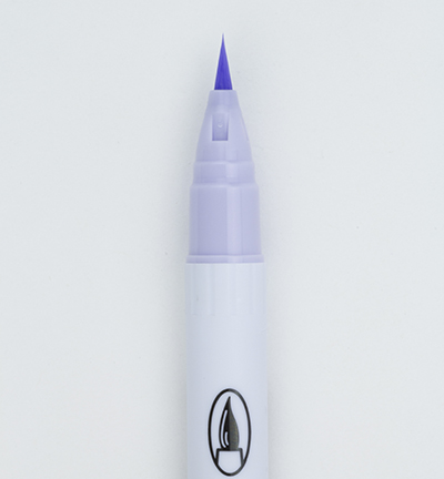 Kuretake ZIG Clean Color Real Brush Marker - 803 English Lavender