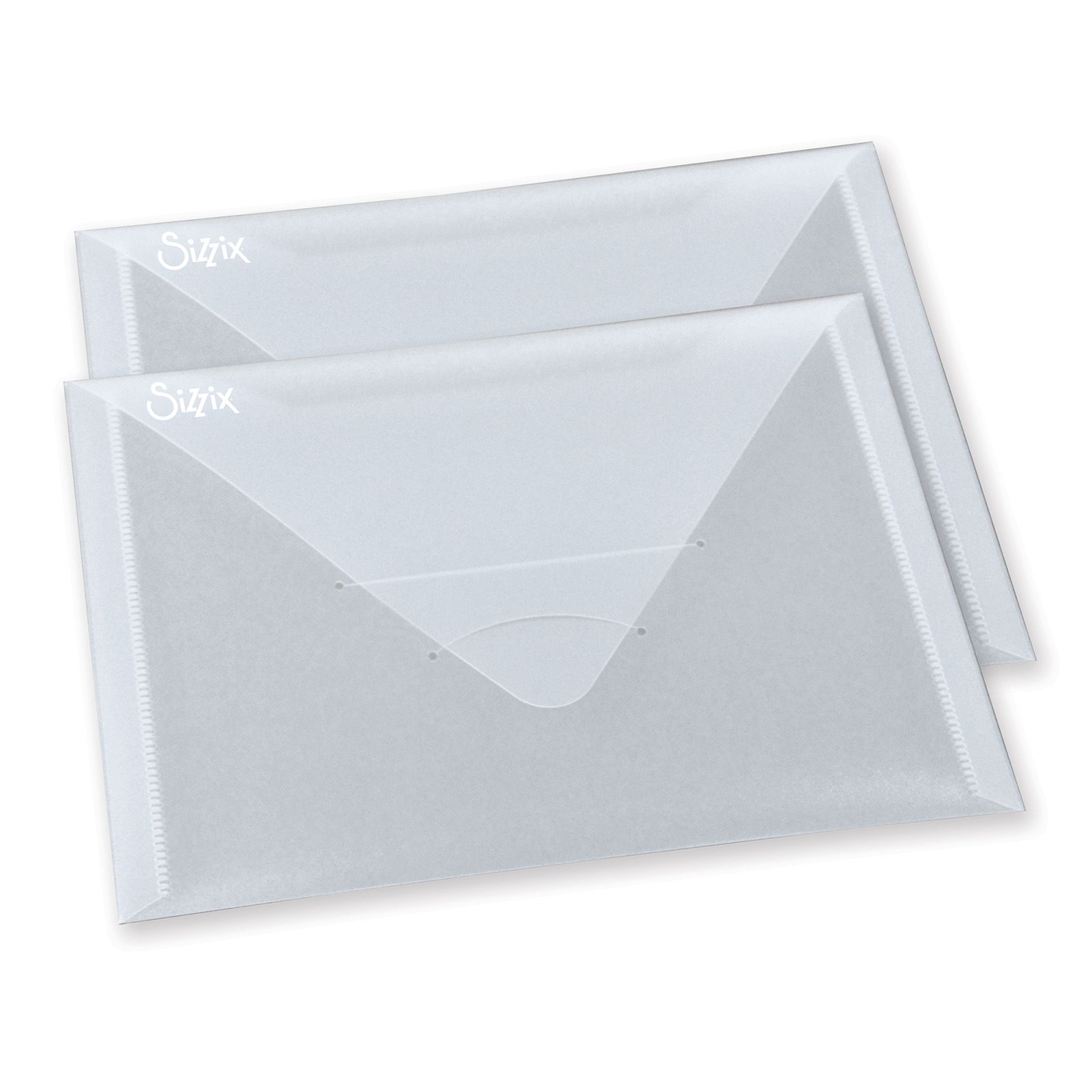 Sizzix Essentials Plastic Envelopes  15,9x22,86cm 2/Pkg