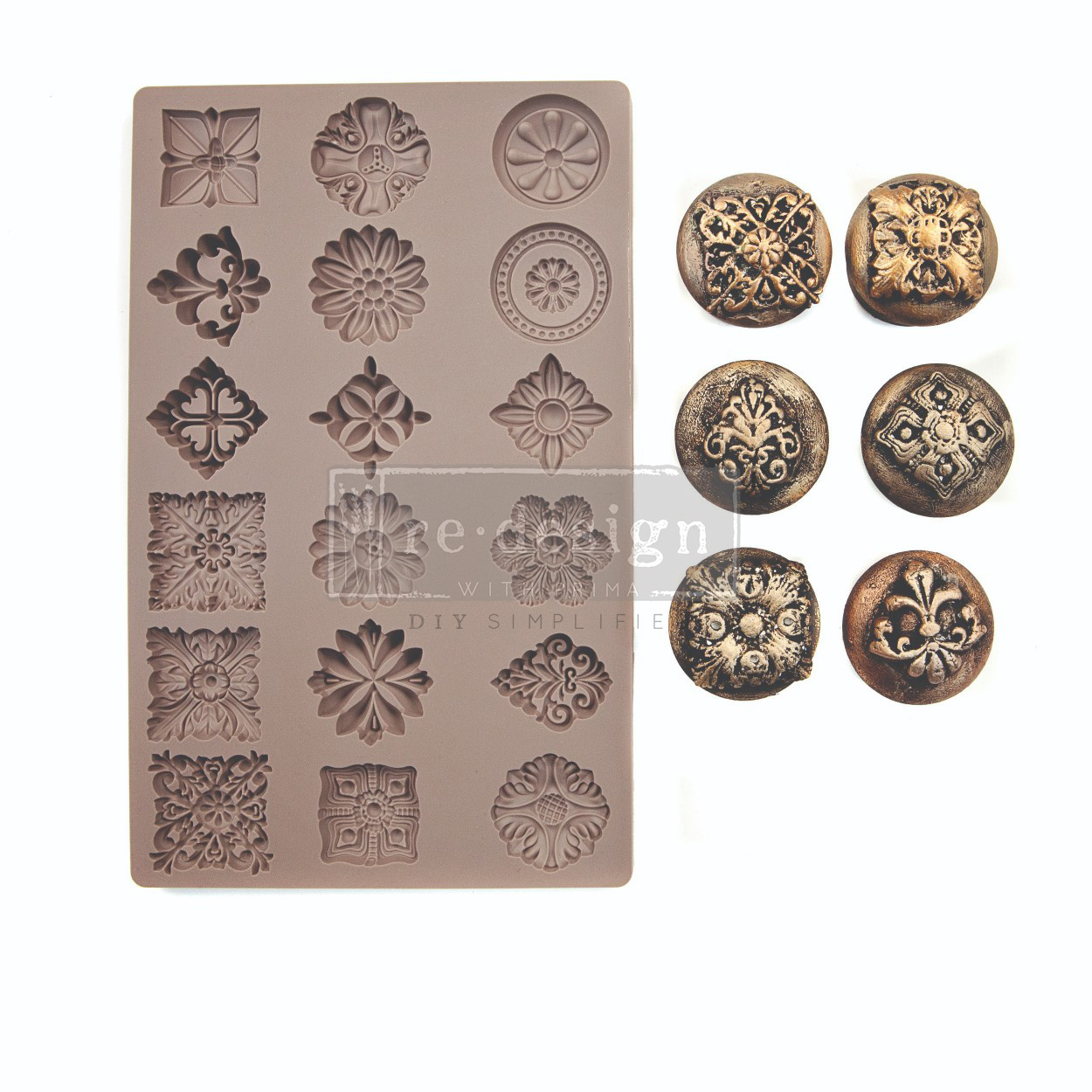 Re-Design with Prima Mould Curio Trinkets