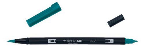 Tombow Dual Brush Marker - 379 Jade Green