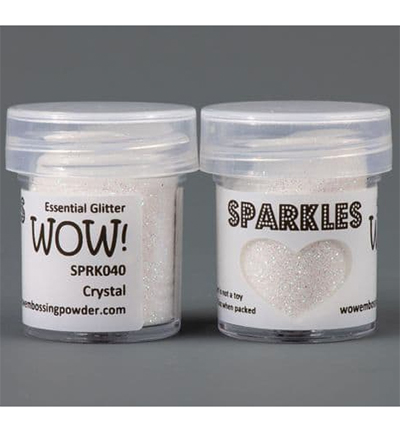 WOW! Sparkles Glitter 15ml - SPRK040 Crystal