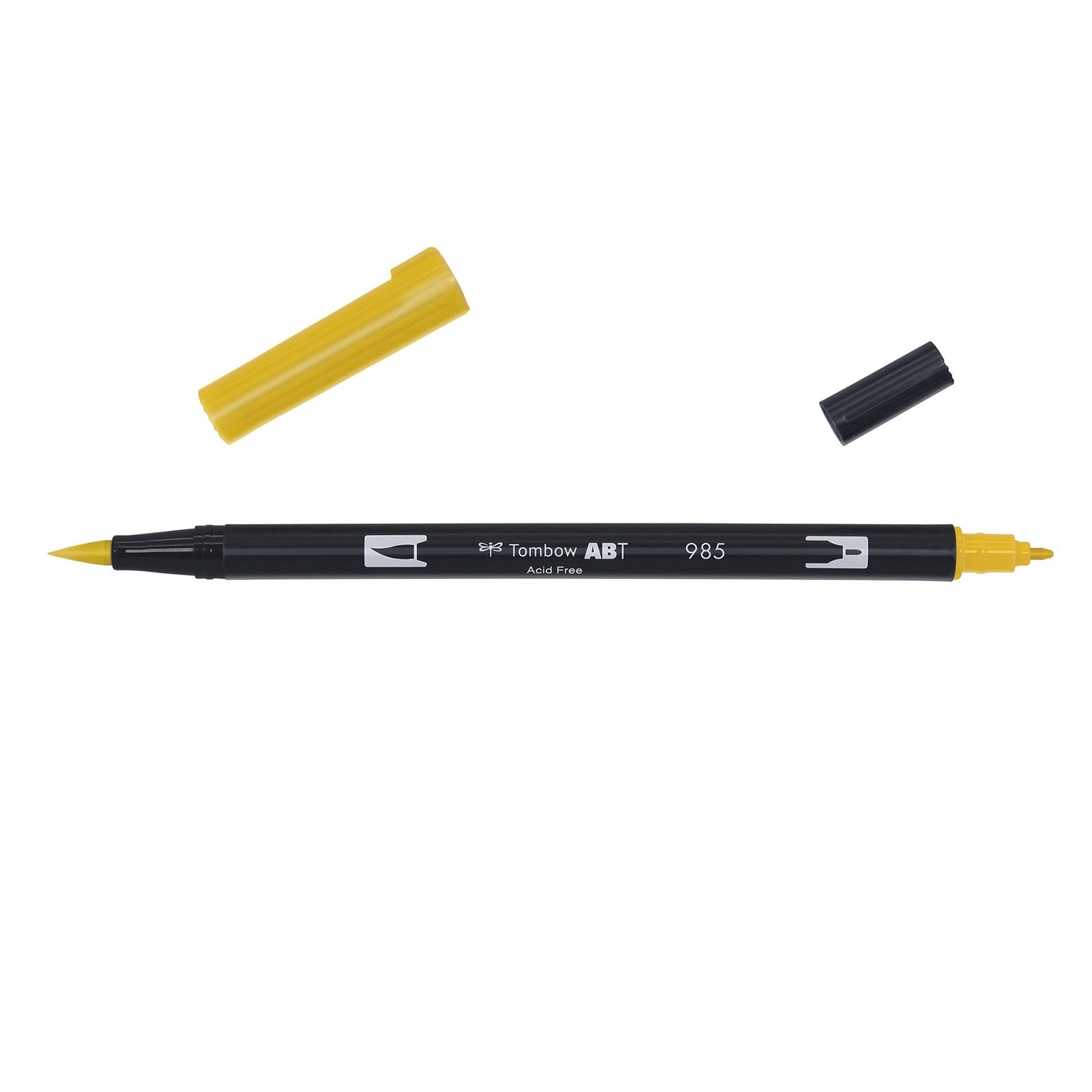 Tombow Dual Brush Marker - 985 Chrome Yellow