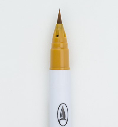 Kuretake ZIG Clean Color Real Brush Marker - 061 Light Brown