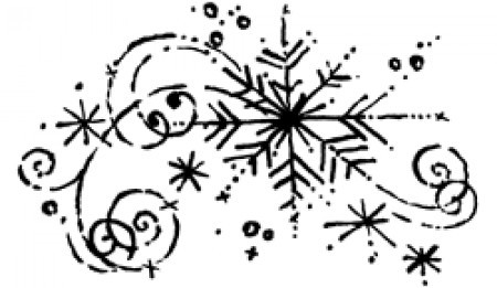 Heindesign Wood Stamp - Winter-/Weihnachtsglitzer