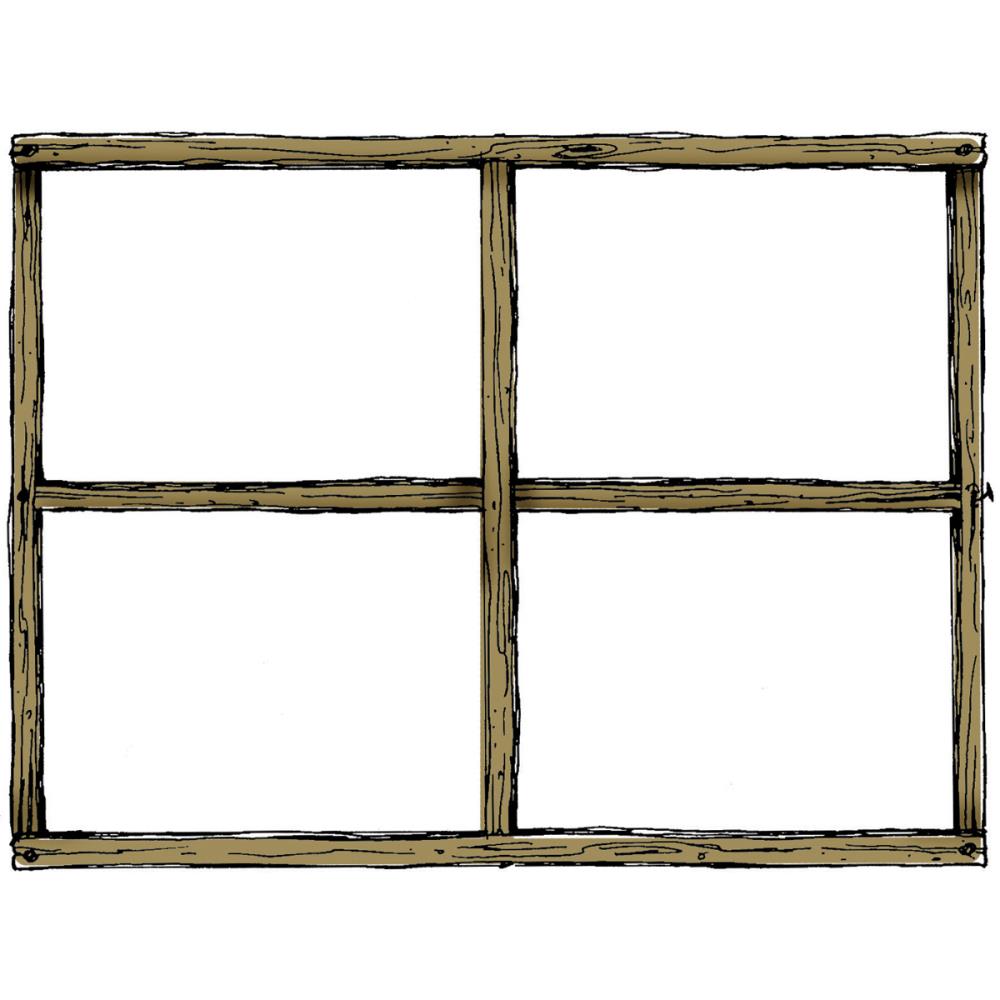 Art Impressions Wilderness Cling Rubber Stamp 2"X3" - Wood Frame 5"X3.75"