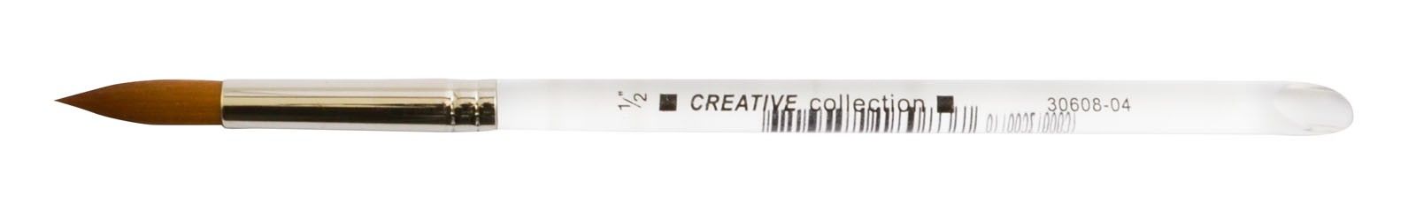 Vaessen Creative penseel ronde punt nylon haar 608 #1/2"