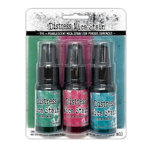 Tim Holtz Distress Mica Stain - Holiday Set 4