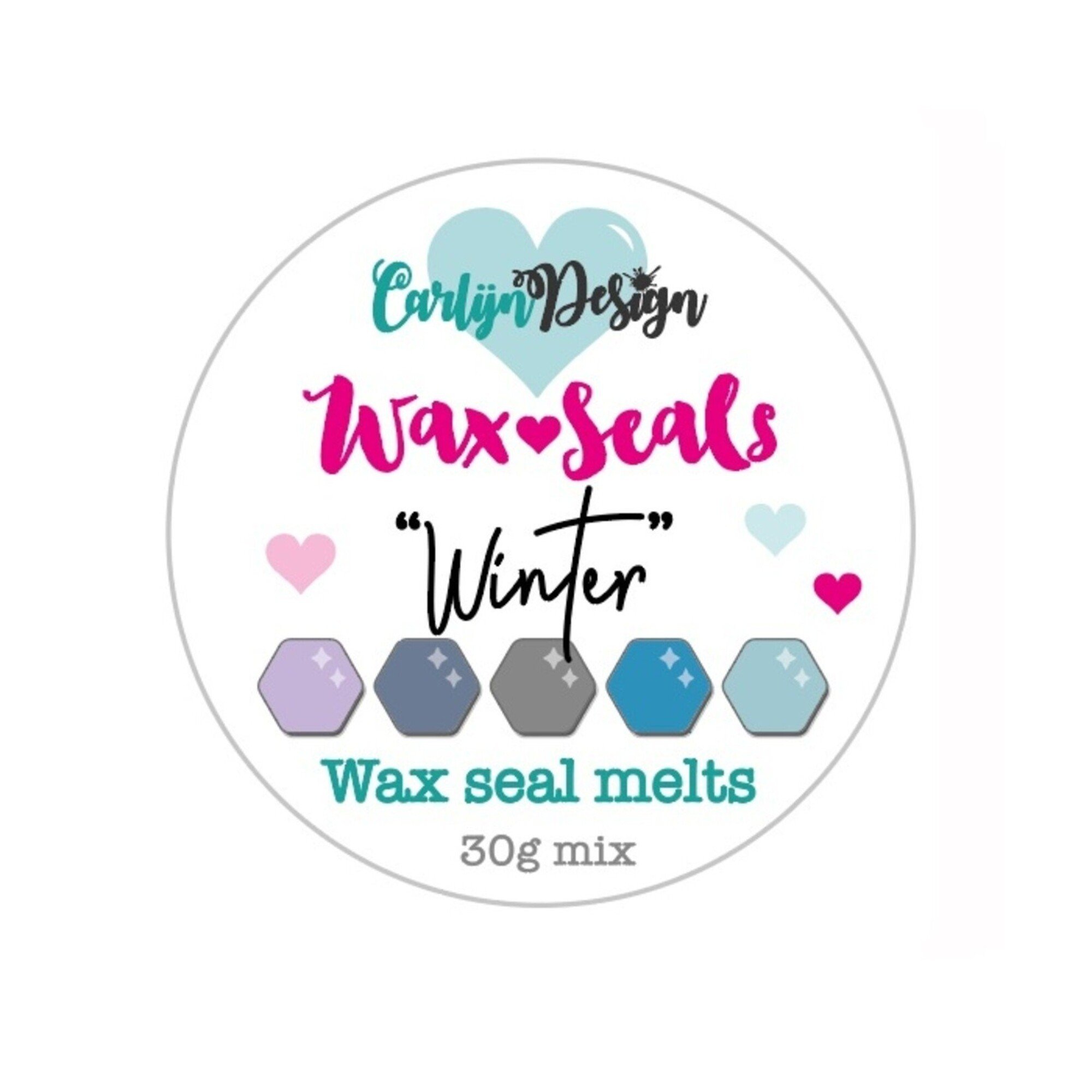 CarlijnDesign Wax Seal Melts 30gr - Winter
