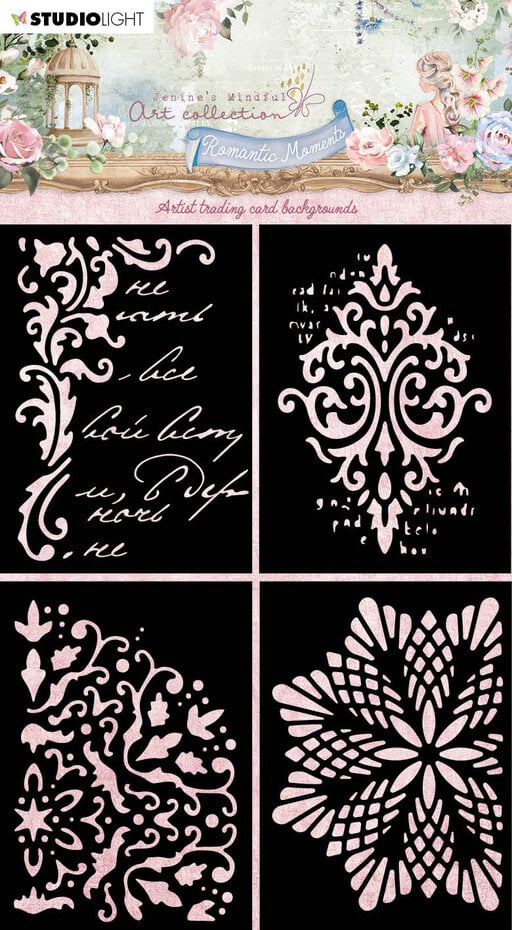 Studio Light Mask Romantic Moments - ATC Backgrounds nr. 219