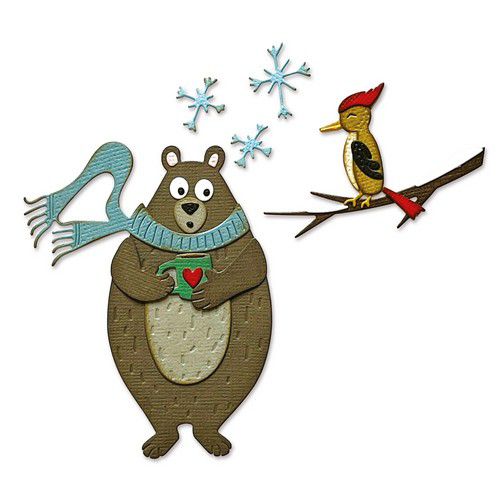 Sizzix Thinlits Dies By Tim Holtz 8/Pkg - Cozy Winter
