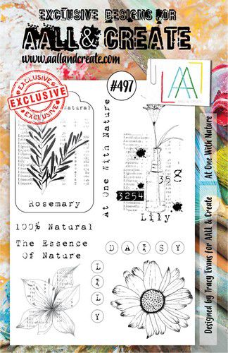 AALL & Create Clear Stamps - At One with Nature